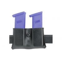 Safariland 079 Concealment Magazine Holder, Snap-On, Double - Plain Black, Ambidextrous 079-89-6