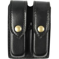 Safariland 77 Double Handgun Magazine Pouch - Plain Black, Ambidextrous 77-83-2B