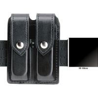 Safariland Double Pistol Magazine Pouch w/Flap Hi-Gloss