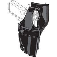 Safariland Duty Holster, SSIII Low-Ride, Level III Retention - Basket Black, Right 0705-105-181