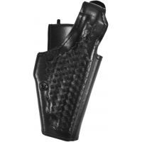 Safariland 200 &quot;Top Gun&quot; Mid-Ride, Level I Retention Holster - Basket Black, Right Hand 200-77-181