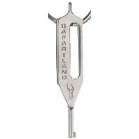 Safariland HK-10 Handcuff Key, Stainless Steel