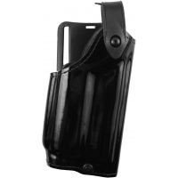 Safariland 6280 Level II Retention, Mid-Ride Holster - Hi Gloss Black, Right Hand 6280-77421-91
