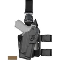 Safariland 6355 ALS Tactical Thigh Holster - STX FDE Brown, Left Hand 6355-291-552