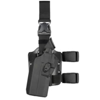 Safariland Model 7385rds 7ts Als Omv Tactical Holster W/ Quick Release Leg Strap For Glock 17 W/ Light