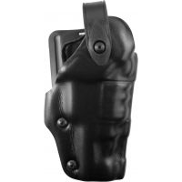 Safariland 6270 Raptor Level II Plus, Mid-Ride UBL Holster - Plain Black, Right Hand 6270-140-61
