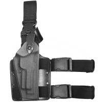 Safariland 6005 SLS Tactical Holster w/ Quick Release Leg Harness - Tactical Black, Right Hand 6005