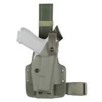 Safariland SLS Tactical Holster - OD Green, Right 6004-278-561-MS19-MS27
