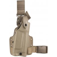 Safariland SLS Tactical Holster w/ Quick Release Leg Harness - STX FDE Brown, Right 6005-3930-551