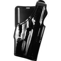 Safariland 200 "Top Gun" Mid-Ride, Level I Retention Holster - Hi Gloss Black, Right Hand 200-74-91