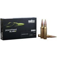 Sako Powerhead Blade .375 H&amp;H 261 Grain Brass Cased Rifle Ammunition