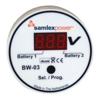 Samlex America Dual Battery Monitor