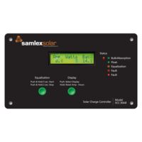 Samlex America Flush Mount Solar Charge Controller w/LCD Display