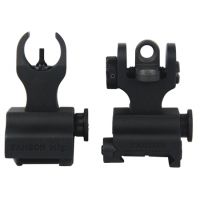 Samson QuickFlip Folding Front/Rear Sight Package Sig 556/522 HK Front Sight/A2 Rear Sight QF-SIG-HK/A2PKG