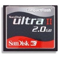 SanDisk 2GB Ultra II CompactFlash Memory Card SDCFH2048901