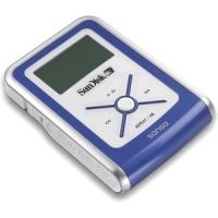 SanDisk 512MB Sansa e130 MP3 Player Blue SDMX2512A18