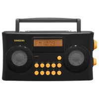 Sangean AM/FM-RDS Portable Radio Specially Designed for the Visually Impaired with Helpful