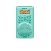 Sangean H-205TQ AM / FM Weather Alert Waterproof Shower Radio