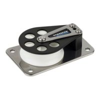 Schaefer Marine Series 7 Flat Base/Aluminum Cheek/Delrin Sheave