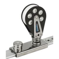 Schaefer Marine Spring Loaded/Lined Slide/Aluminum f/1-1/4in T-Track