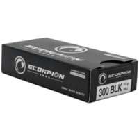 Scorpion .300 AAC Blackout 147 Grain Full Metal Jacket Brass Cased Rifle Ammunition
