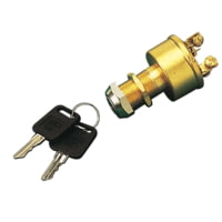 Sea-Dog 420356-1 Sea Dog Four Position Brass Ignition Switch 13/16 Acc Off Ign. Start