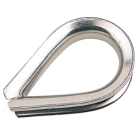 Sea-Dog 170016 Sea Dog Heavy Duty Stainless Steel Thimble 5/8&quot; Wire Diameter