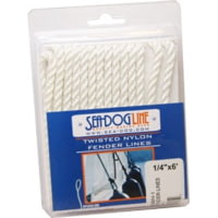 Sea-Dog Twisted Nylon Fender Line - 1/4in x 6'