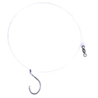Sea Striker Circle Hook Leader 30# Mono Black Hook