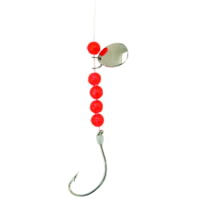 Sea Striker Snelled Hooks Nickel Wide Gap, 12in Leader