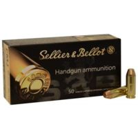Sellier &amp; Bellot 10mm 180 Grain Full Metal Jacket Brass Cased Pistol Ammunition