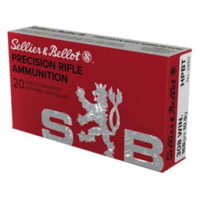 Sellier &amp; Bellot 308 Winchester 168 Grain Hollow Point Boat Tail Rifle Ammunition