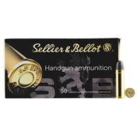 Sellier &amp; Bellot 38 Special 158 Grain Lead Round Nose Brass Cased Pistol Ammunition