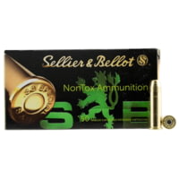Sellier &amp; Bellot 38 Special Nontox 158 Grain Total Full Metal Jacket Brass Cased Pistol Ammunition