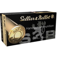 Sellier &amp; Bellot .357 Magnum 158 Grain Semi-Jacketed Hollow Point Pistol Ammunition