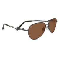 Serengeti Brando Progressive Prescription Sunglasses, Satin Black Frame-7886PR