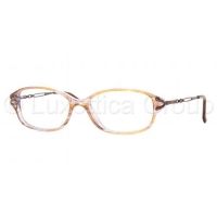 Sferoflex SF1529 Bifocal Eyeglasses: Transparent Gradient Pink Frame / 51 mm Prescription Lenses