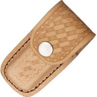Sheath Leather Belt Pouch, Tan