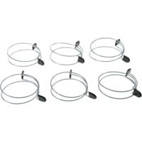 Shop Fox Double Loop Squeeze Hose Clamp, 6 pk.