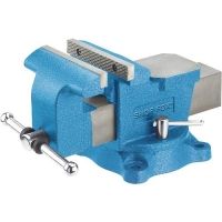 Shop Fox Dual-Locking Lever Bench Vise w/ Swivel Base