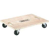Shop Fox Wood Dolly w/ Built-In Handles, 4.5 in. Tall