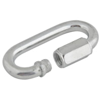 80 Pack Quick Links 3/16" Zinc Plated - For Traps, Snares, & General Use