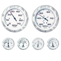 Sierra International 67653P Lido Pro Inboard/Sterndrive Instrument Set 6 Gauge
