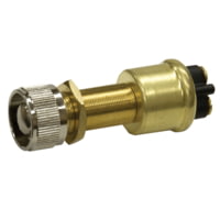 Sierra International MP39360 MP39360 35 Amp HeavyDuty Brass Mom. OnOff SPST PushButton