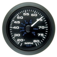 Sierra International Premier Pro 3in Speedometer Kit 80 Mph, Pitot Type