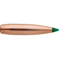 Sierra Bullets Tipped Gameking 6mm Caliber 100 grain Boat Tail Green Tipped (BTT) Rifle Bullets