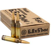 SIG SAUER 6.8mm 135 Grain CTT Brass Cased Rifle Ammunition