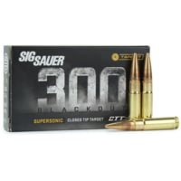 SIG SAUER Supersonic 300 BLK 125 Grain CTT Brass Cased Rifle Ammunition