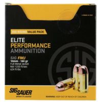 SIG SAUER Value Packs 10mm Auto 180 grain Full Metal Jacket Brass Cased Centerfire Pistol Ammunition