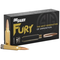 SIG SAUER Hybrid Match .277 Sig Fury 155 Grain OTM Match Brass Cased Centerfire Rifle Ammunition